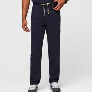 FIGS Men’s Navy Axim Cargo Scrub Pants